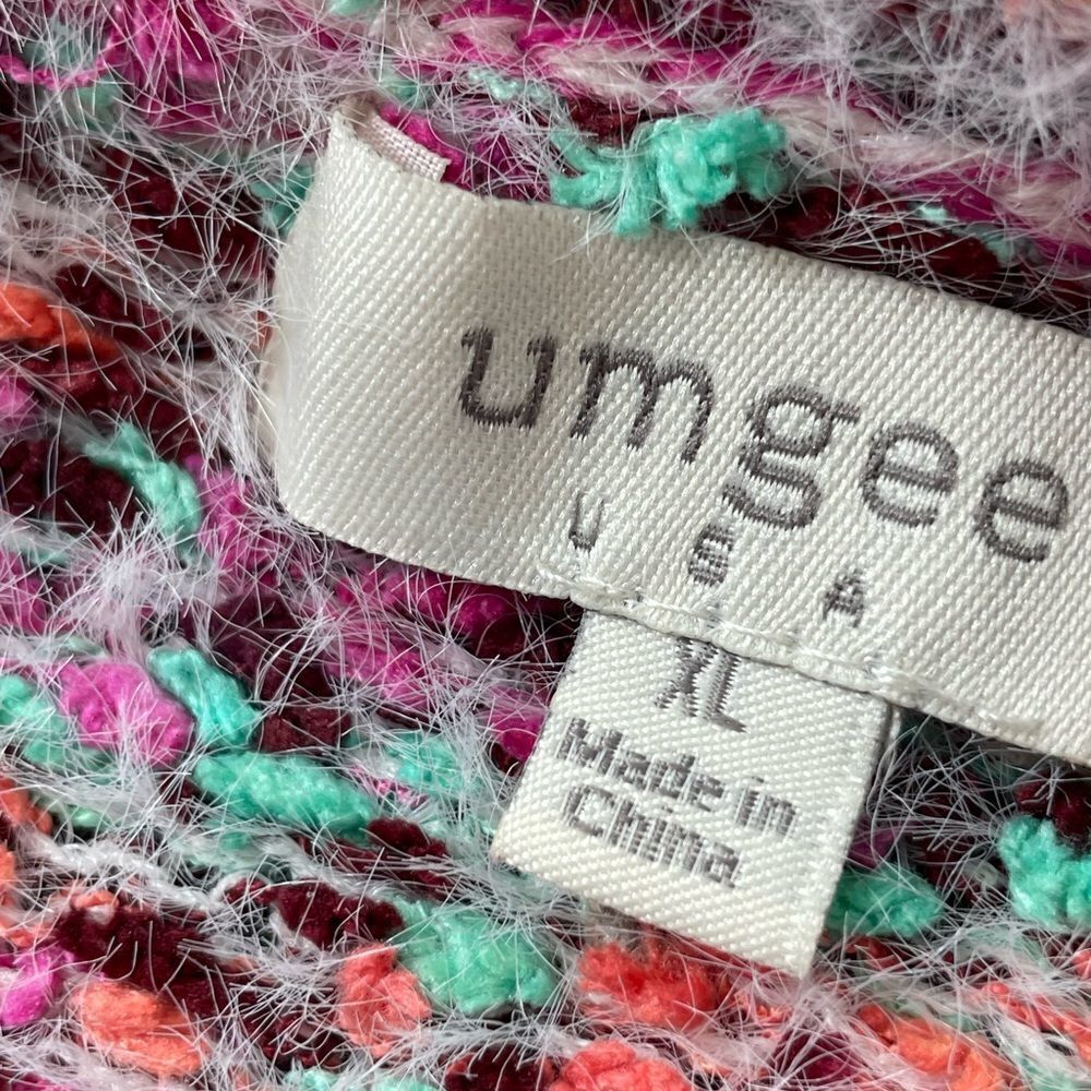Pink Fuzzy Sweater, Size XL, Umgee - Picture 4 of 8